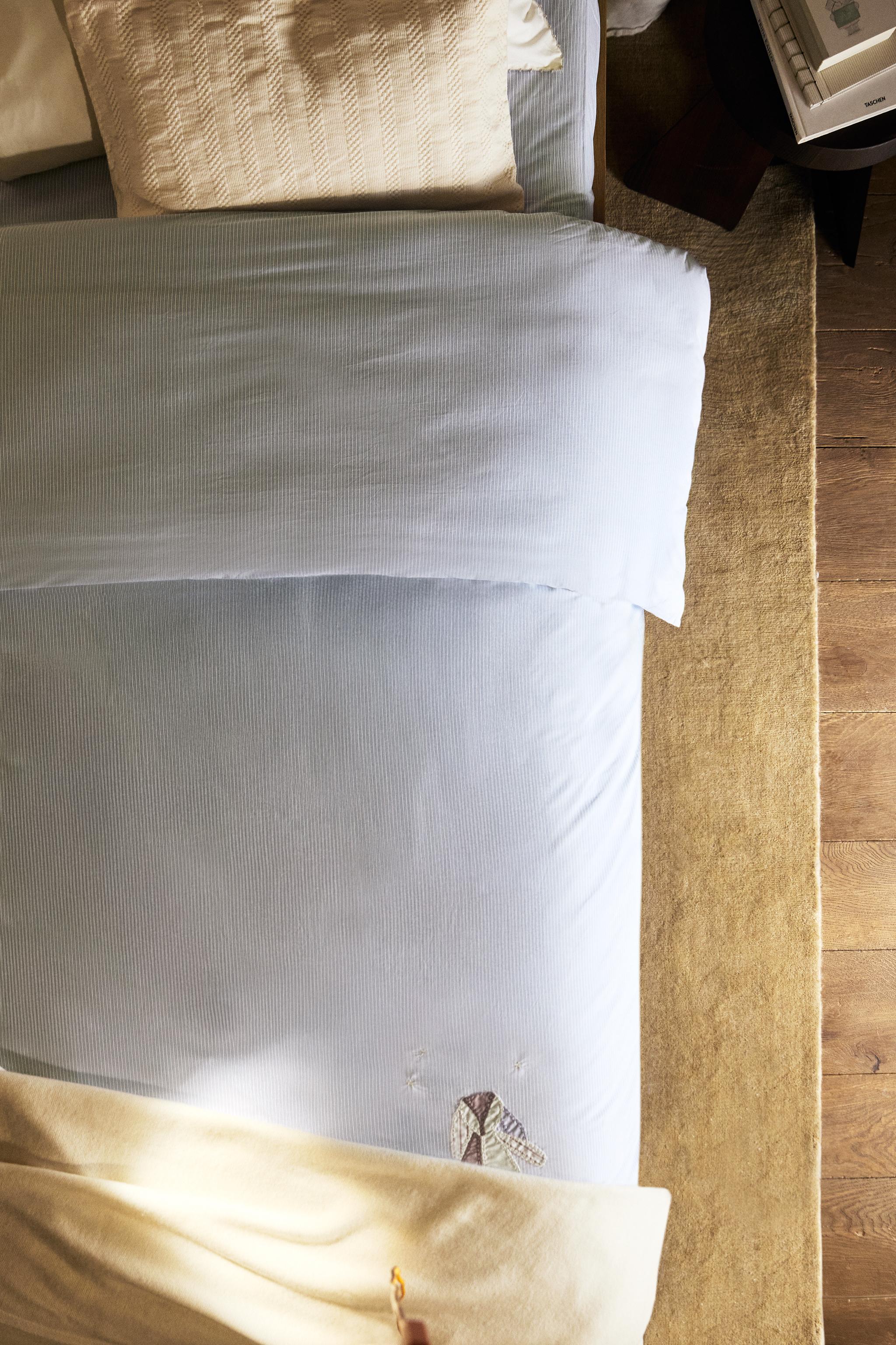 KIDS COTTON RABBIT DUVET COVER